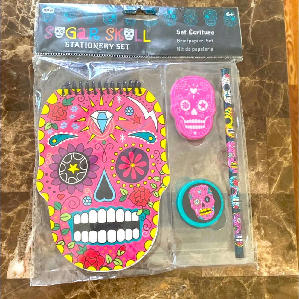 Sugarskull Stationary Set
